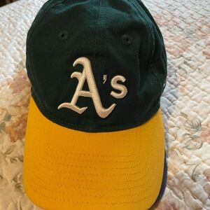 A’s New Era Black and Green Fitted Cap